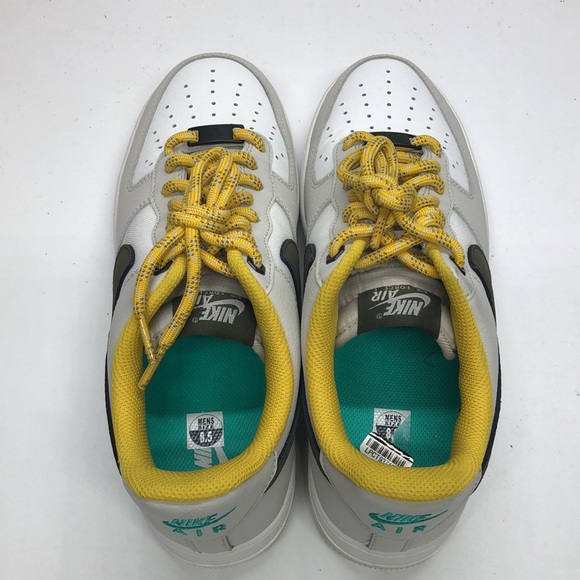 Mens Nike Air Force 1 ‘07 PRM Brown/Grey FV3628-031 USED Size 8.5 - Picture 5 of 10